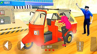 Offroad Auto Rickshaw Driving Simulator - Crazy Tuk Tuk Driver Game - Android Gameplay screenshot 4