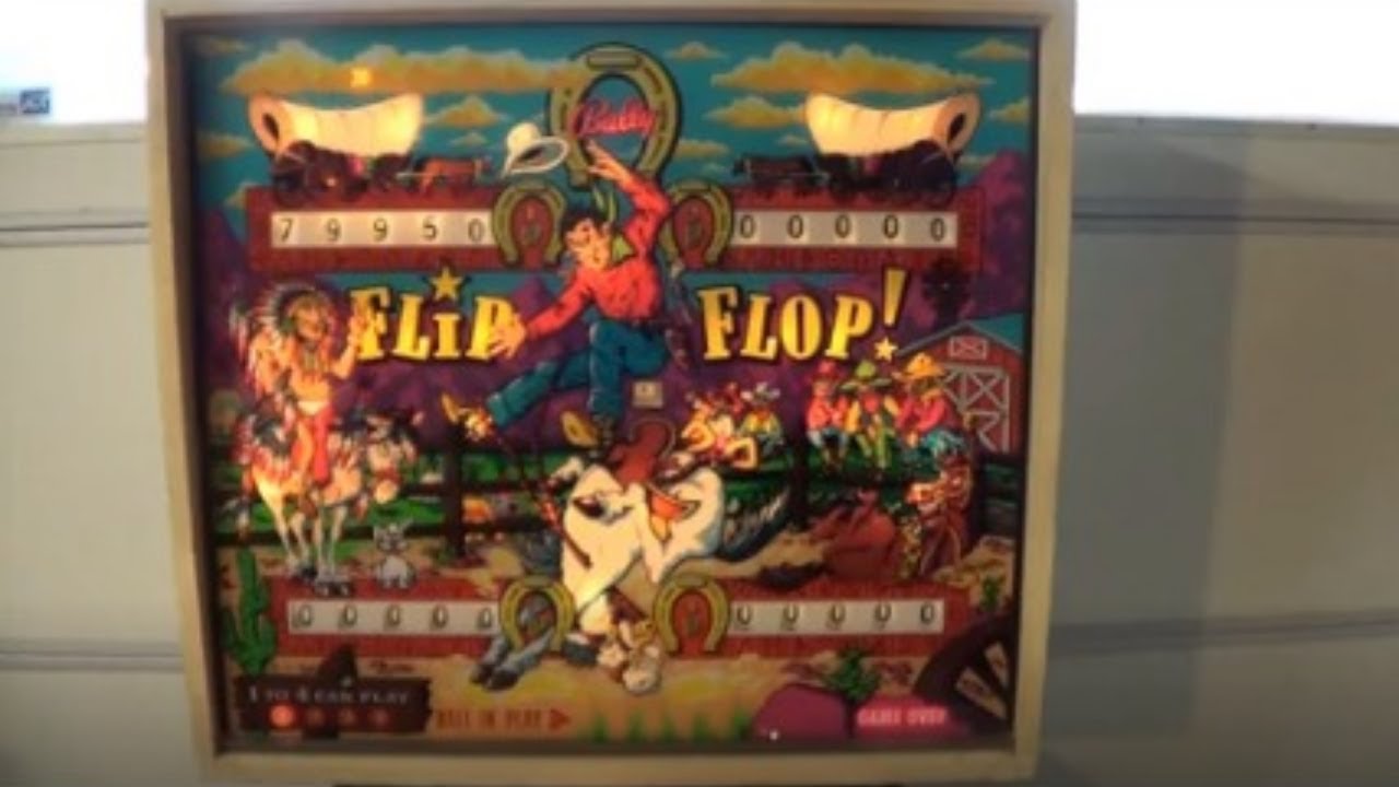 1976 Bally Flip Flop Pinball Machine Restored by WOW