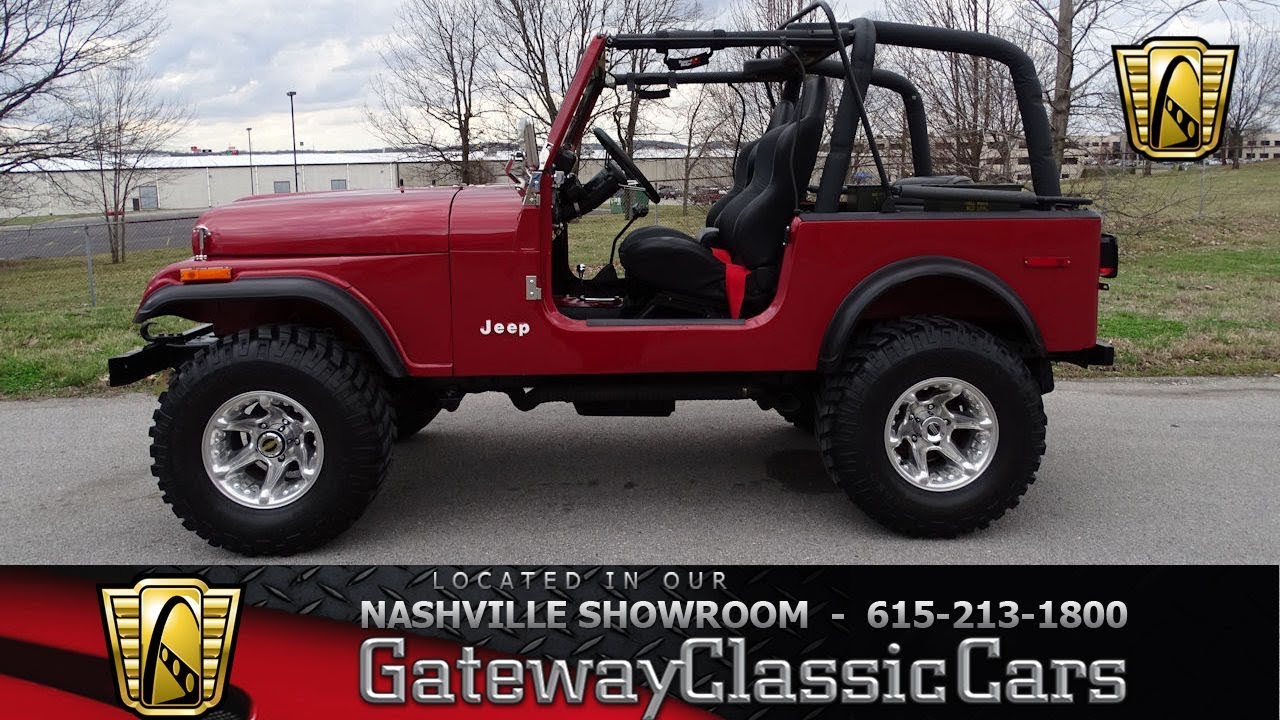 1979 Jeep Wrangler, Gateway Classic Cars Nashville#726 - YouTube