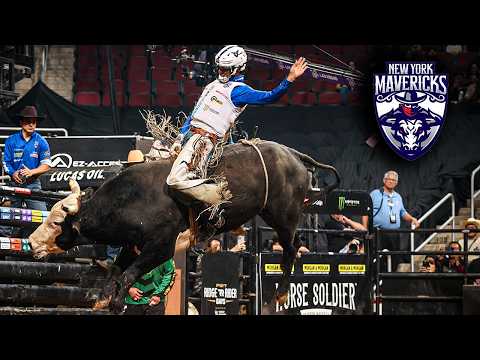 Marco Rizzo rides Walk The Line for 88.65 points | PBR Teams Highlight