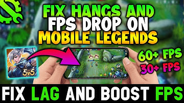 NEW FIX MOBILE LEGENDS LAG HANGS AND FPS DROP 2022 USING THIS HIDDEN METHOD!! OPTIMIZATION