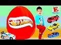 Хот Вилс HOT-WHEELS GIANT SURPRISE EGG Огромное яйцо с Сюрпризами Хот Вилс