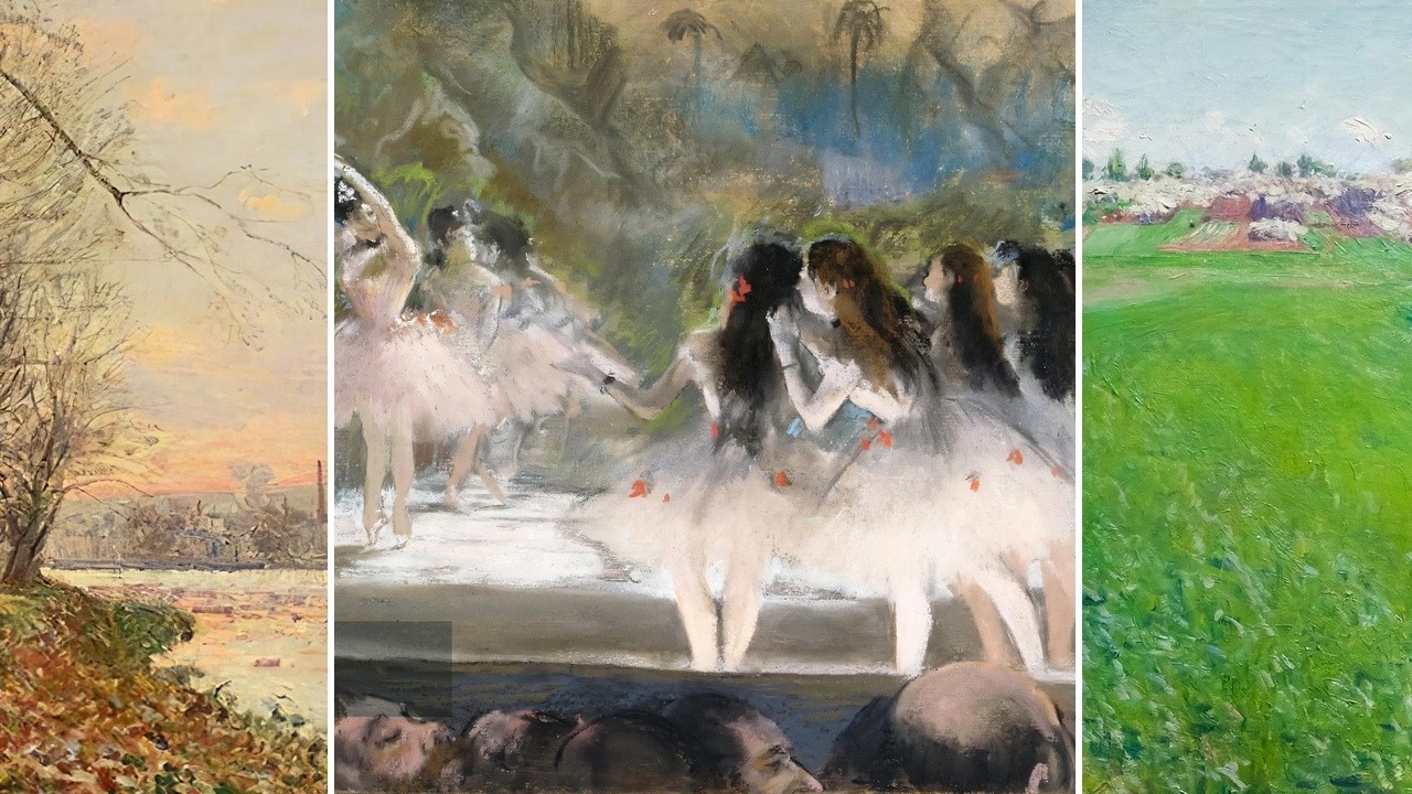 Impressionist Art TV — Silent Art Gallery · September 6 Afternoon | Ballet at the Par… & others
