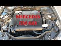 Как должен работать 646 2.1 дизель Mercedes w211. Правильная работа двигателя.