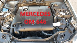 Как должен работать 646 2.1 дизель Mercedes w211. Правильная работа двигателя.