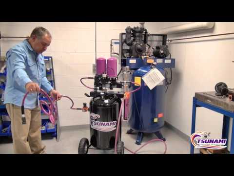 Get Clean, Dry Compressed Air Anywhere | Tsunami Mobile Air