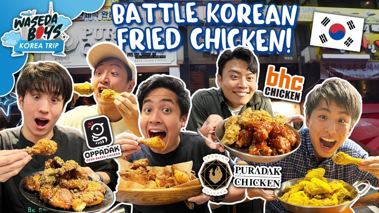 Ditemani Jang Hansol, Wasedaboys Puas Cobain Korean Chicken Berbagai Rasa di Daerah Hongdae!