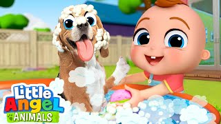 No No Bingo Bath Time Song | Fun Animal Sing Along Songs by Little Angel Animals