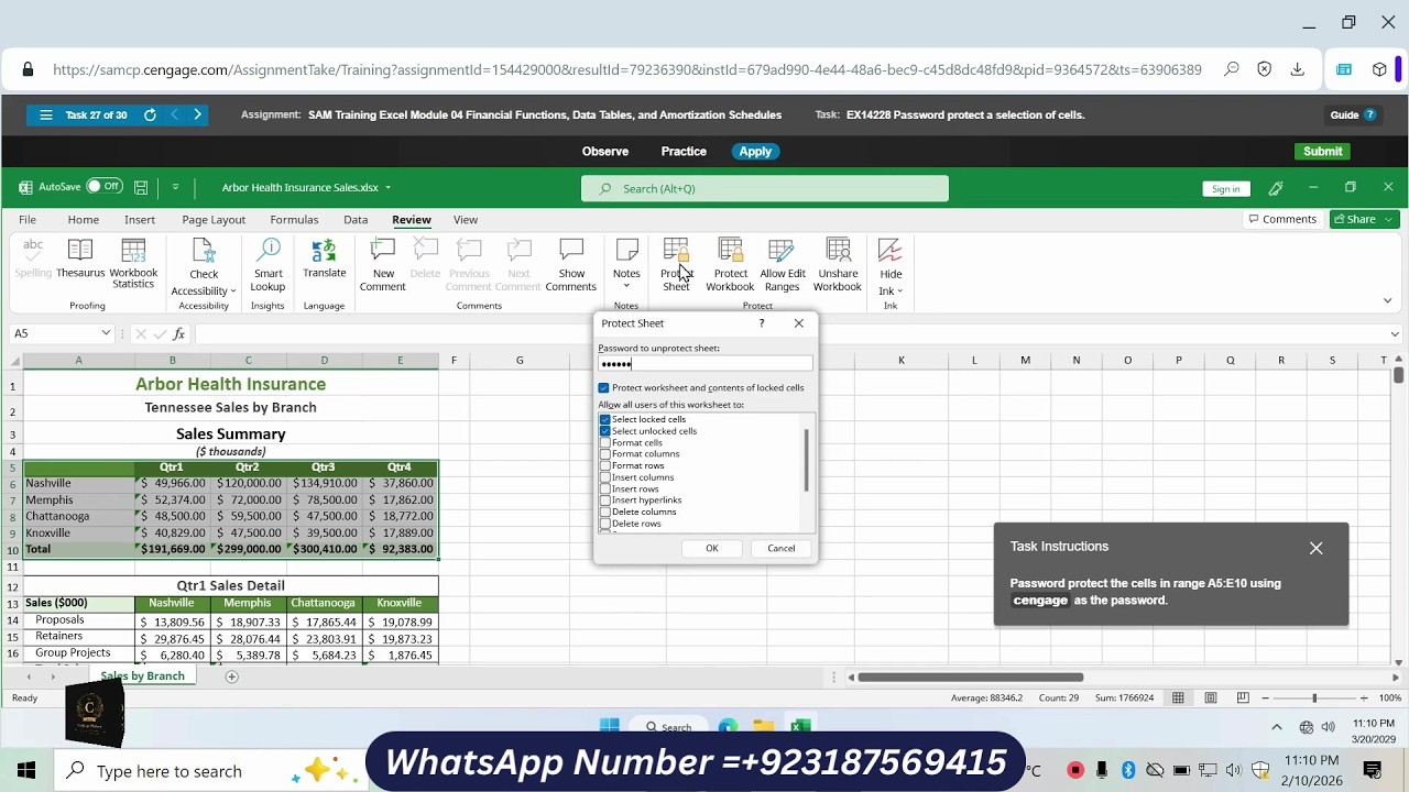 Sam Training Excel Module 04 Financial Functions Data Tables And Amortization Schedules