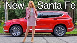 2021 Hyundai Santa Fe review // Check out this interior!