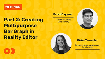 Reality Webinar | Part 2: Creating Multipurpose Bar Graph in Reality Editor