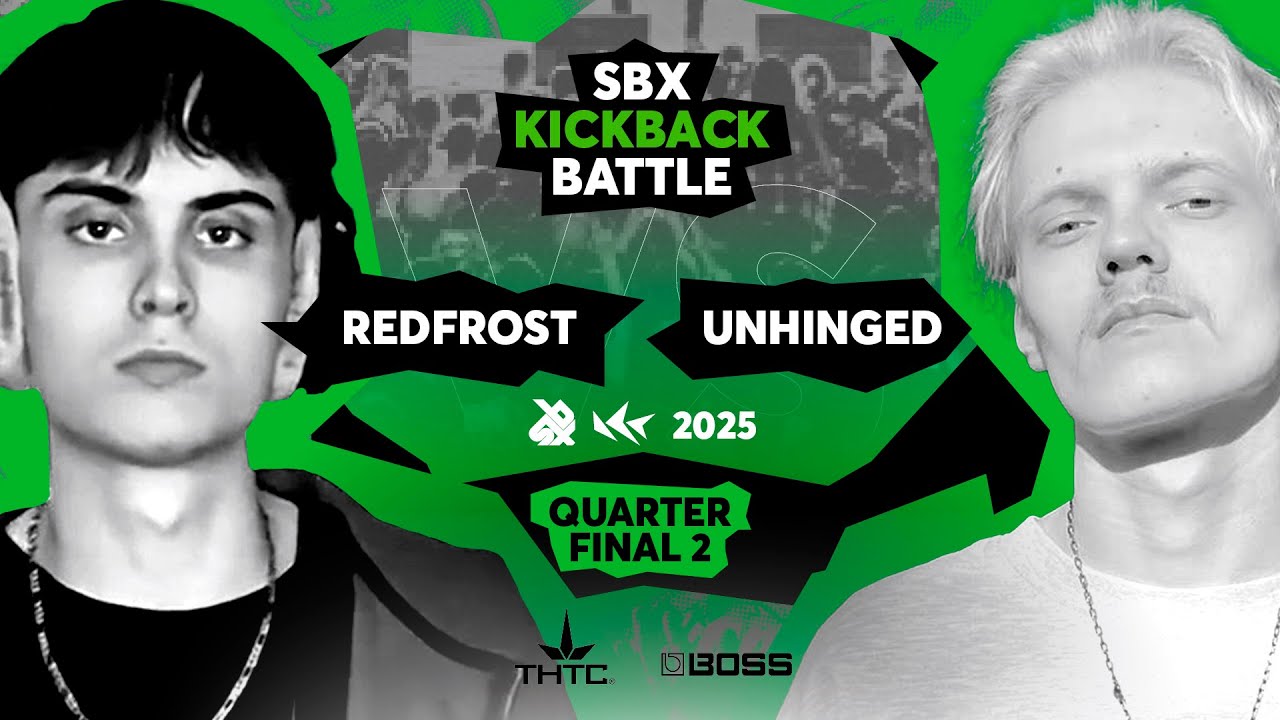RedFrost 🇩🇪 vs Unhinged 🇺🇸 | FULL BATTLE | QF2 | SBX KBB25: BOSS Loopstation Edition