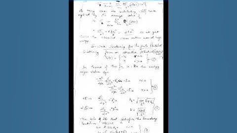 MSc 3rd sem: S- wave scattering by an attractive potential contd...