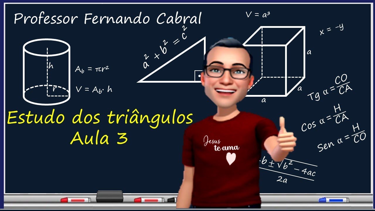 Estudo dos triângulos - aula 3 - YouTube