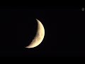 月齢4.7のお月様|実験枠|2022.10.30