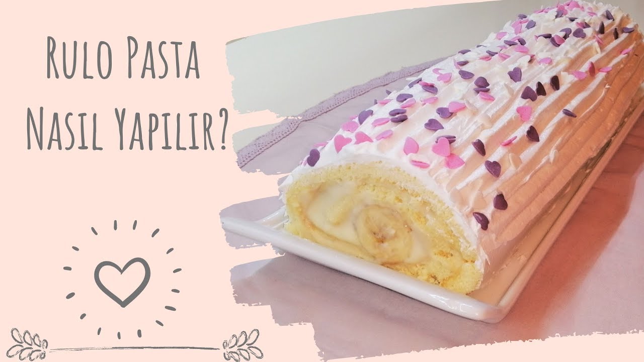 Rulo Pasta Nasıl Yapılır? PASTAHANELERE RAKİP KOLAY RULO PASTA YAPIMI