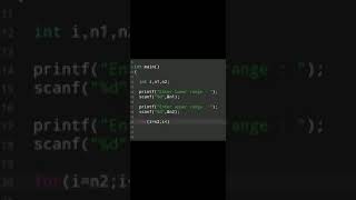 #23 | C language Tutorial Video | Programming Exercise24  #shorts #coding