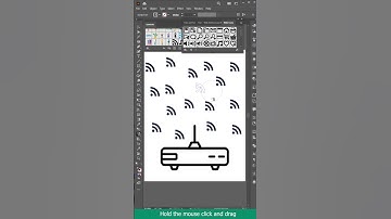 How to use Symbol Sprayer tool in Illustrator #tutorial #shorts