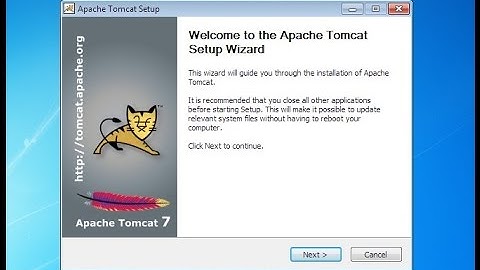 How to install Apache Tomcat 7 Web Server in Win XP, Win7, Win8 to Run Web Application