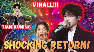 VIRAL! Tian Xuning’s Shocking Appearance at a Concert Leaves Millions Speechless