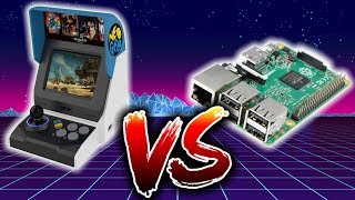 Neo Geo Mini Versus Raspberry Pi 3B+ RetroPie Madlittlepixel Live!