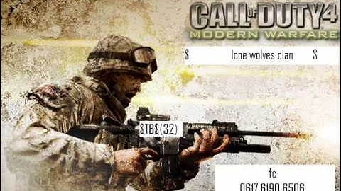 Call of duty modern warfare reflex (wii) friend codes