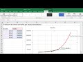 Excel  outils doptimisation courbe de tendance valeur cible et solveur