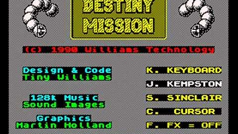 Destiny Mission Spectrum Title Music