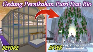 Kita Sulap Tempat Gym Ini Menjadi Gedung Pernikahan Mewah | Sakura school simulator