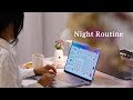 Journée relaxante ⎜Routine du soir ⎜Gâteau aux pommes ⎜Quiche aux oignons et aux brèdes ⎜Skincare ✨