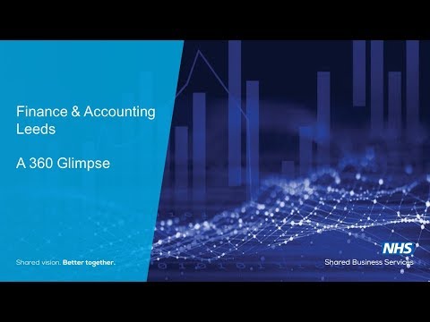 A glimpse of NHS SBS Finance & Accounting
