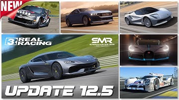 Real Racing 3 • Update 12.5 • Koenigsegg Gemera • Patch Notes