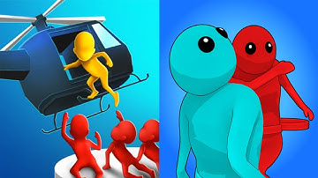 Helicopter Escape 3D vs Monsters Gang NEW UPDATE!! All Levels Gameplay Android,ios