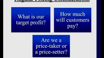 Intro to Managerial Accounting: Short-Term Business Decisions(Part 1) - Professor Tatianna Gershberg