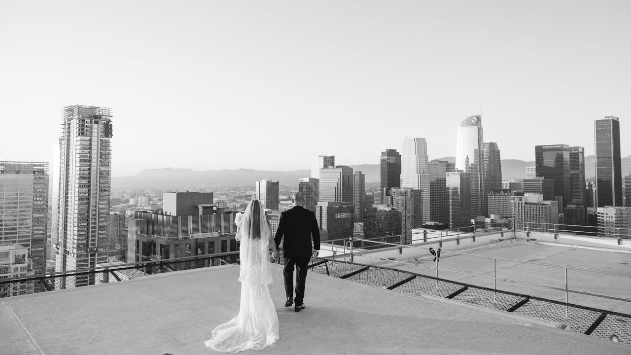 Aleksandr & Marvel | Wedding Highlight with a Skyline View