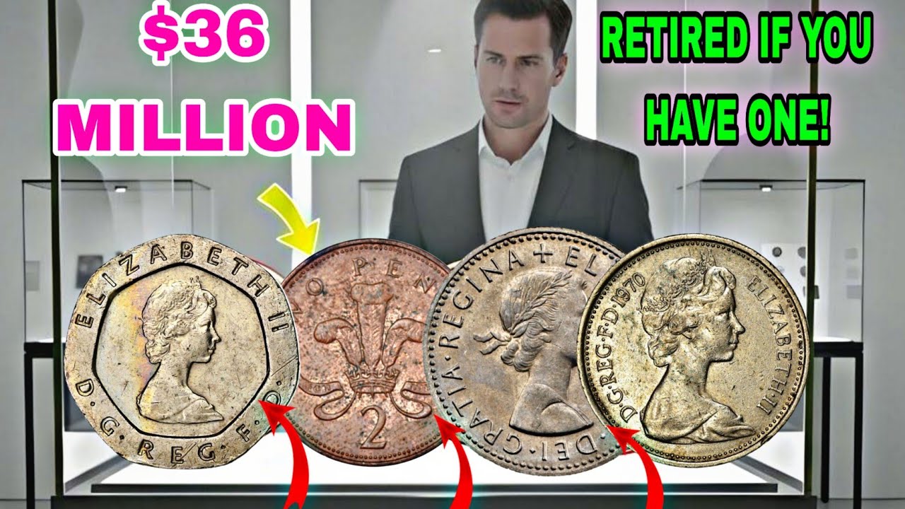 Rare British Coins Exposed! 💰 Top 4 Coins Worth More Than You Ever Imagined!