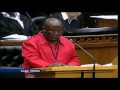 Julius Malema reacts to SONA 2014 in parliament