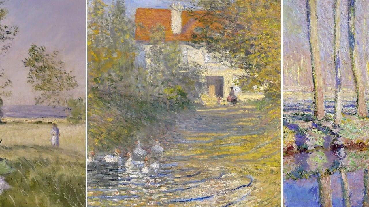 Claude Monet TV — Silent Art Gallery · July 16 Night | The Geese & others
