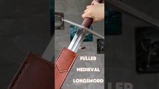 Hand-Forged Medieval Knight Longsword | Mirror Polished Fuller Blade Historical Replica-"ZGLQ"sword