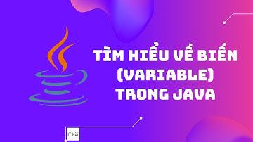 ⭐ Lập trình Java - Tìm hiểu về Biến trong Java