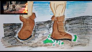 DARBAR drawing Motion Poster | Rajinikanth | A.R. Murugadoss| Anirudh Ravichandran