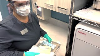 Cassette Flow In Dental Sterilization Area