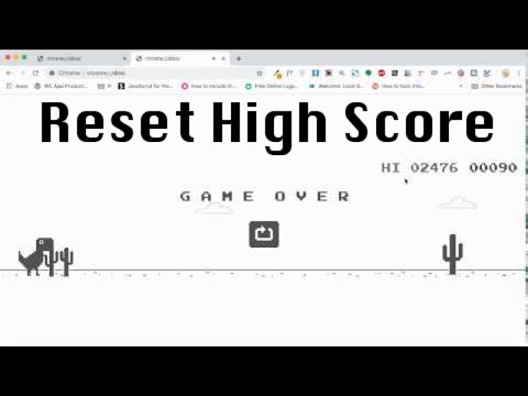 Dino Run [Google Chrome Offline] (Web) high score by JSRoberts