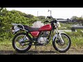 GN125　カスタム　ボルティースポークホイール