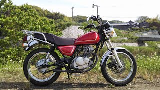 GN125　カスタム　ボルティースポークホイール