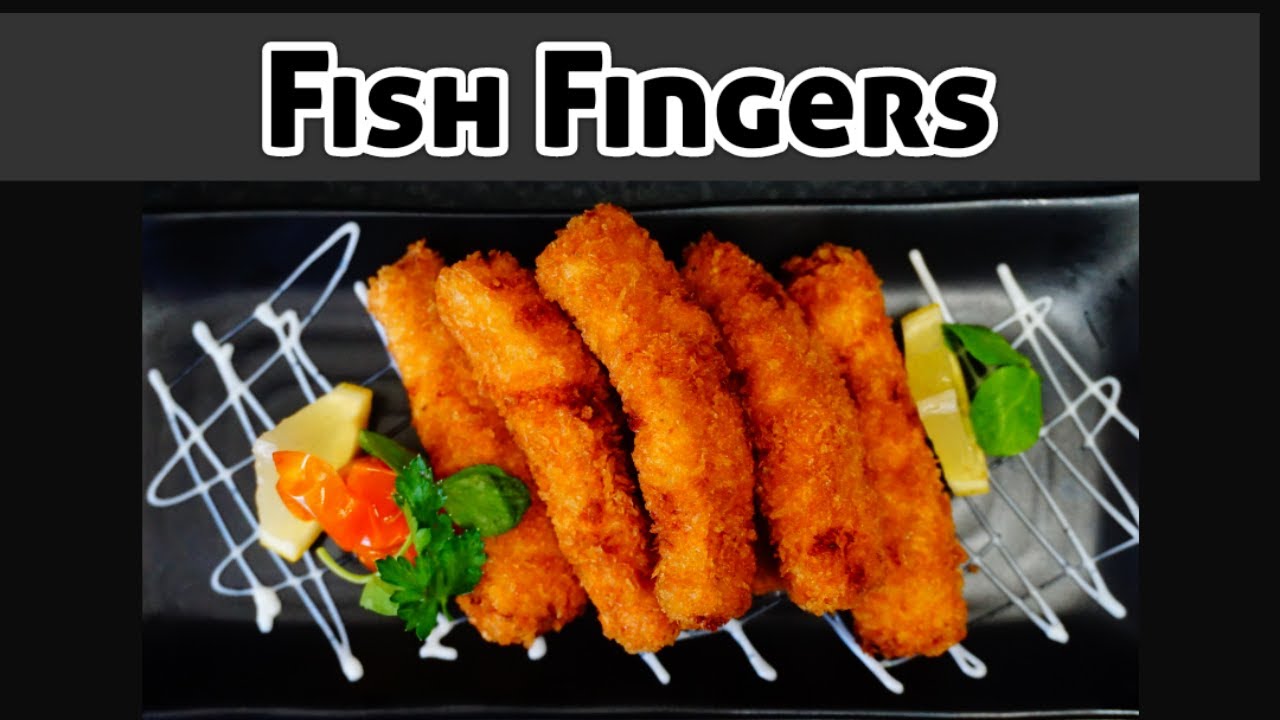 Fish Finger Making Fish Fingers/Fish Goujons/ How to make a Fish Fingers at home - YouTube
