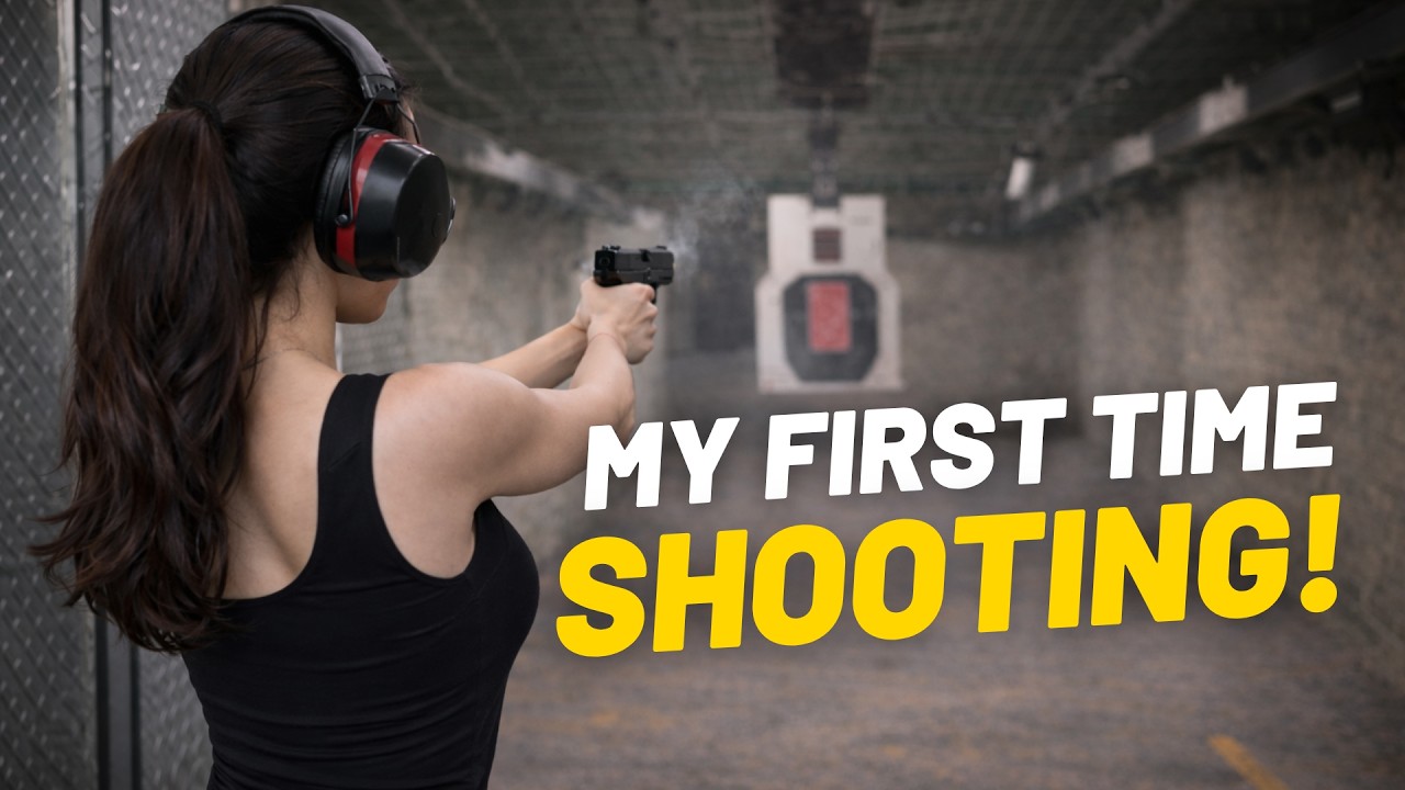 I Tried Shooting for the First Time… I Was NOT Ready 😳 - YouTube