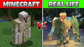 Minecraft vs Real Life (NEW Build Hacks)