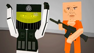 TOP SECRET SCP PRISON ESCAPE in Paint the Town Red!