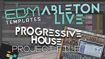 Ableton Live Progressive House Tutorial Project -Tiesto Hardwell Martin Garrix KSHMR Axwell Ingrosso